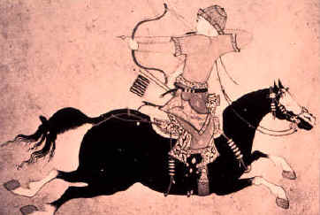 Cavaliere mongolo - XV sec.