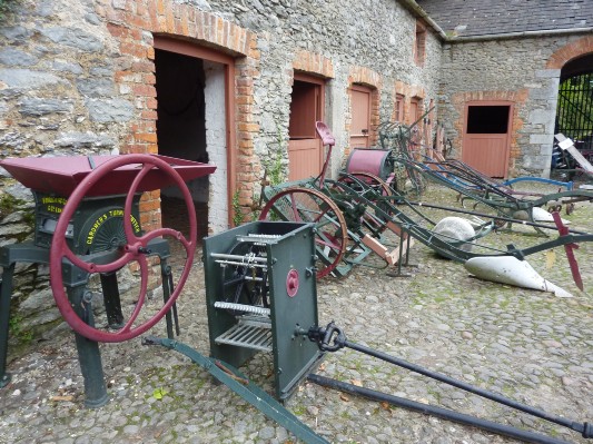 Parco popolare di Bunratty - Antichi attrezzi agricoli