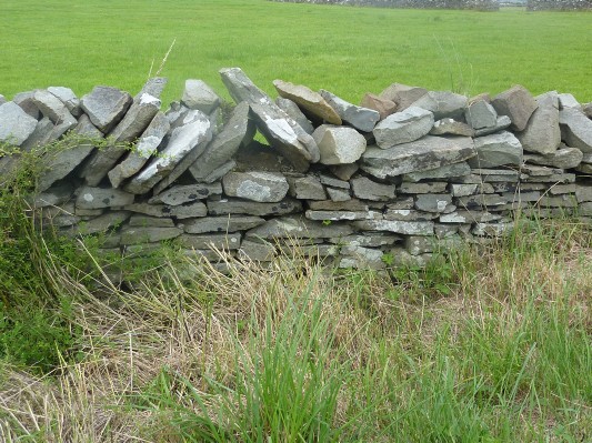 Muro di pietra di Liscannor