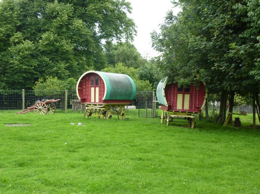 Parco popolare di Bunratty - Vagoni viaggio