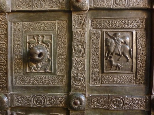 Duomo di Monreale - Portone di ingresso (particolare)