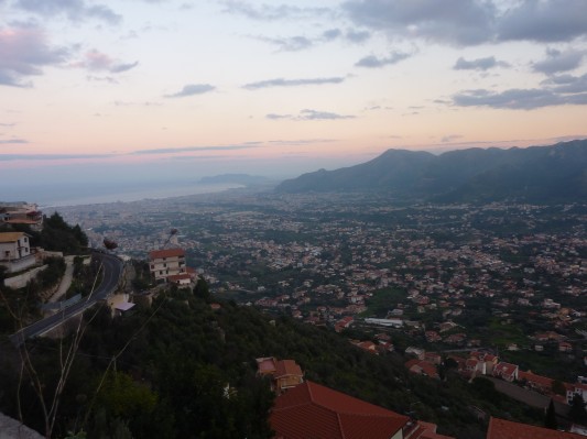 Panorama della (ex) Conca d'Oro!!!