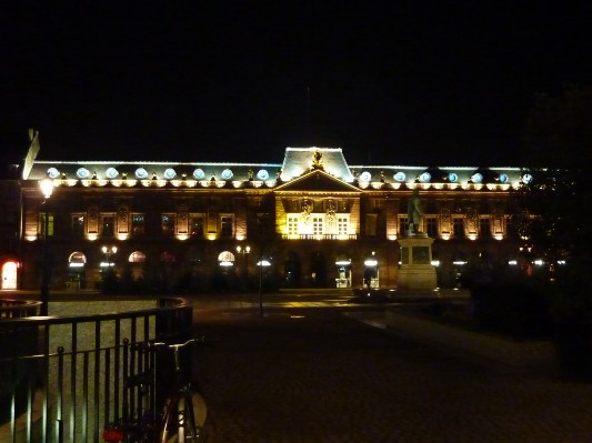 Strasburgo -  Place Kleber - Notturno