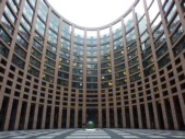 Strasburgo - Parlamento Europeo - Piazza Centrale