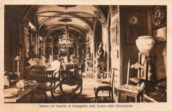Castagneto - Interno castello Della Gherardesca