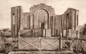 Donoratico - Vecchia costruzione della Chiesa non terminata (1920/25)