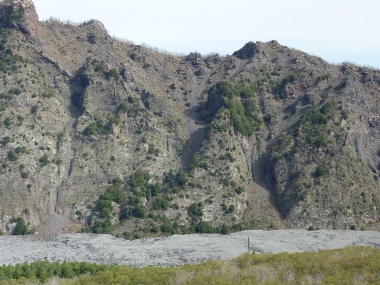 Il Vesuvio - il fiume di lava