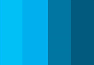 Effetti ottici Tonalità di blu